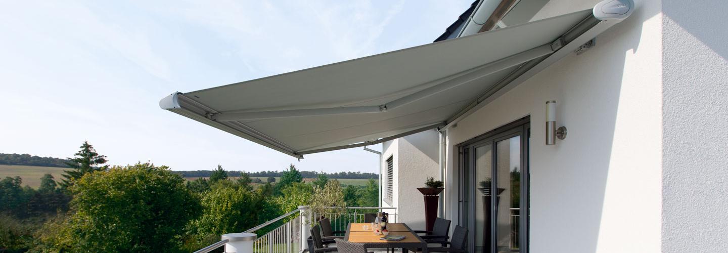 Sonnenschutz für eine Terrasse in Wien